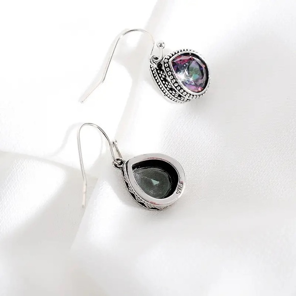 Fashion Trend Jewelry Vintage Water Drop Earrings - Picture 6 of 8